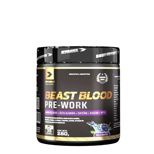 BEAST BLOOD PRE ENTRENO 280 G - BODY ADVANCE