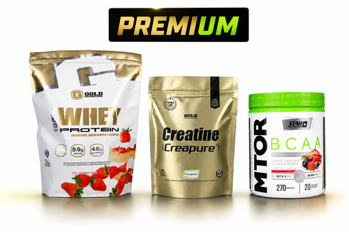 💪 COMBO MASA MUSCULAR — Whey + Creatina + BCAA (PREMIUM)
