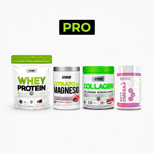 COMBO BIENESTAR — Colágeno + Proteína + Omega 3 + Magnesio (PREMIUM)