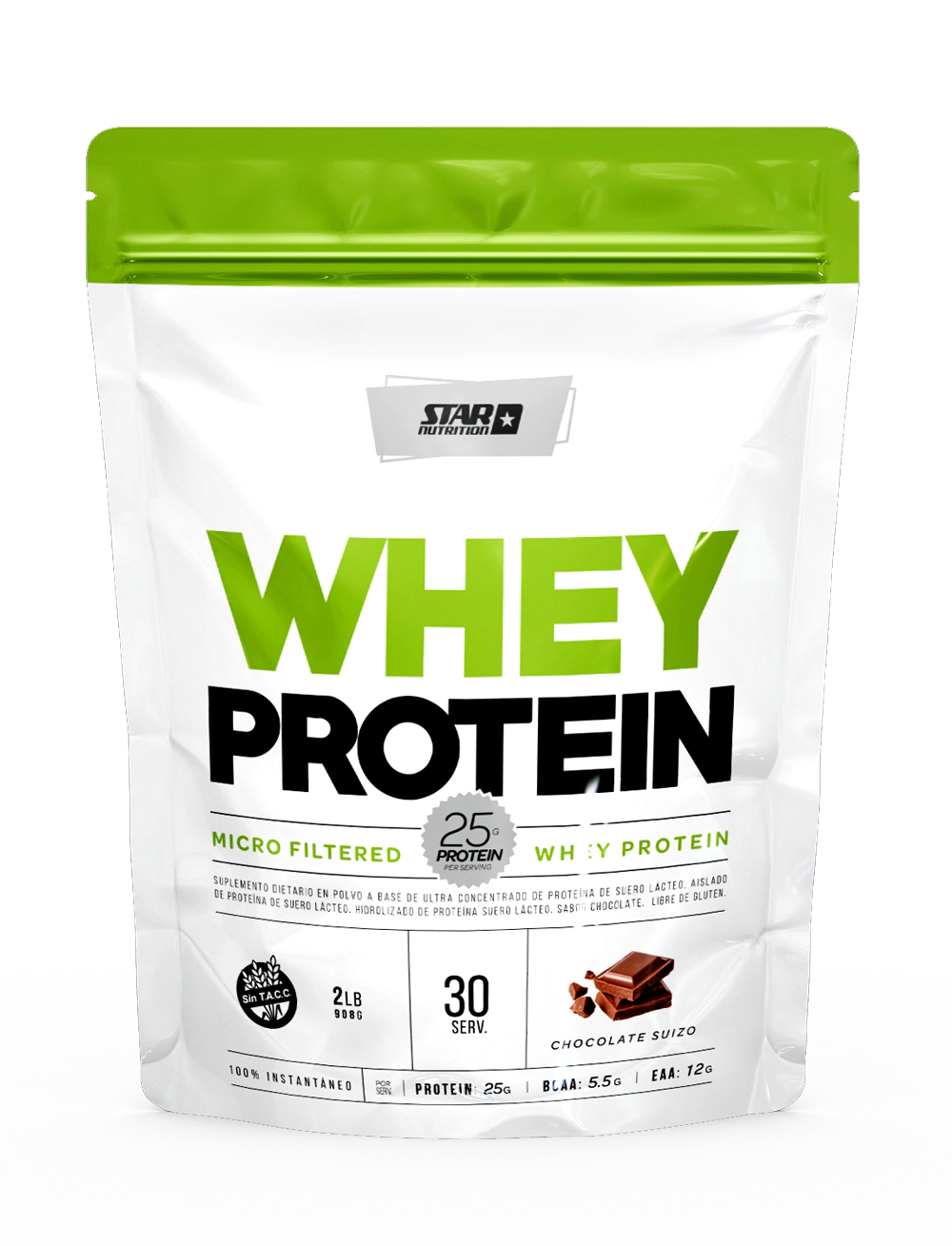 Proteina Whey Protein Doypack 2 lbs - STAR NUTRITION