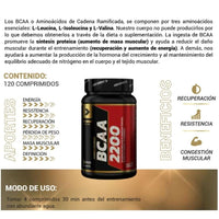 BCAA 2200 240 COMPRIMIDOS - BODY ADVANCE