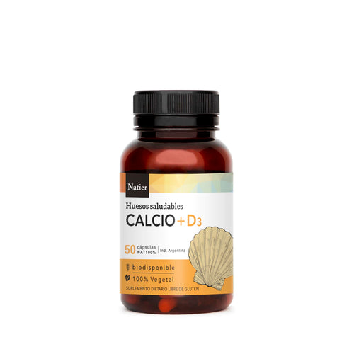 Calcio + Vitamina D Caps (Natier)