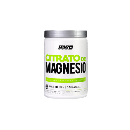 Citrato de Magnesio x 500 Grs (Star Nutrition)
