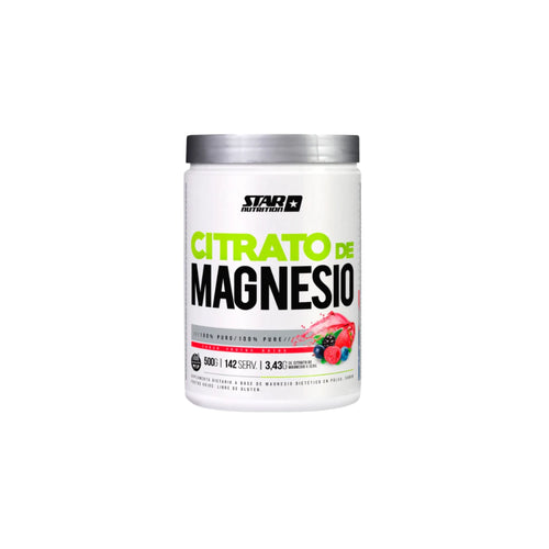 Citrato de Magnesio x 500 Grs (Star Nutrition)