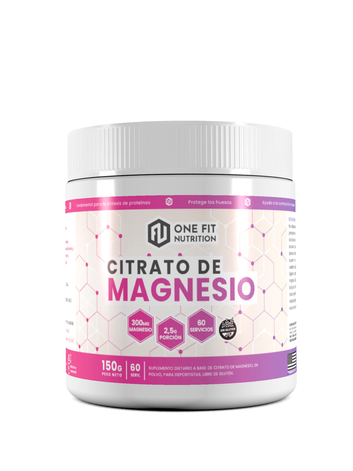 Citrato de Magnesio 200 gr - One Fit Nutrition