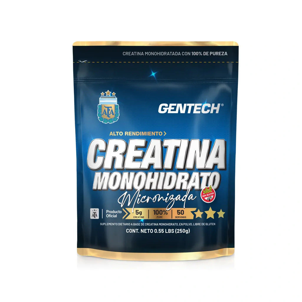 Creatina Monohidrato x 250grs (Gentech)