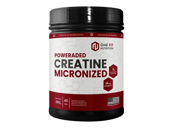 Creatina Micronizada Monohidratada 200gr - One Fit Nutrition