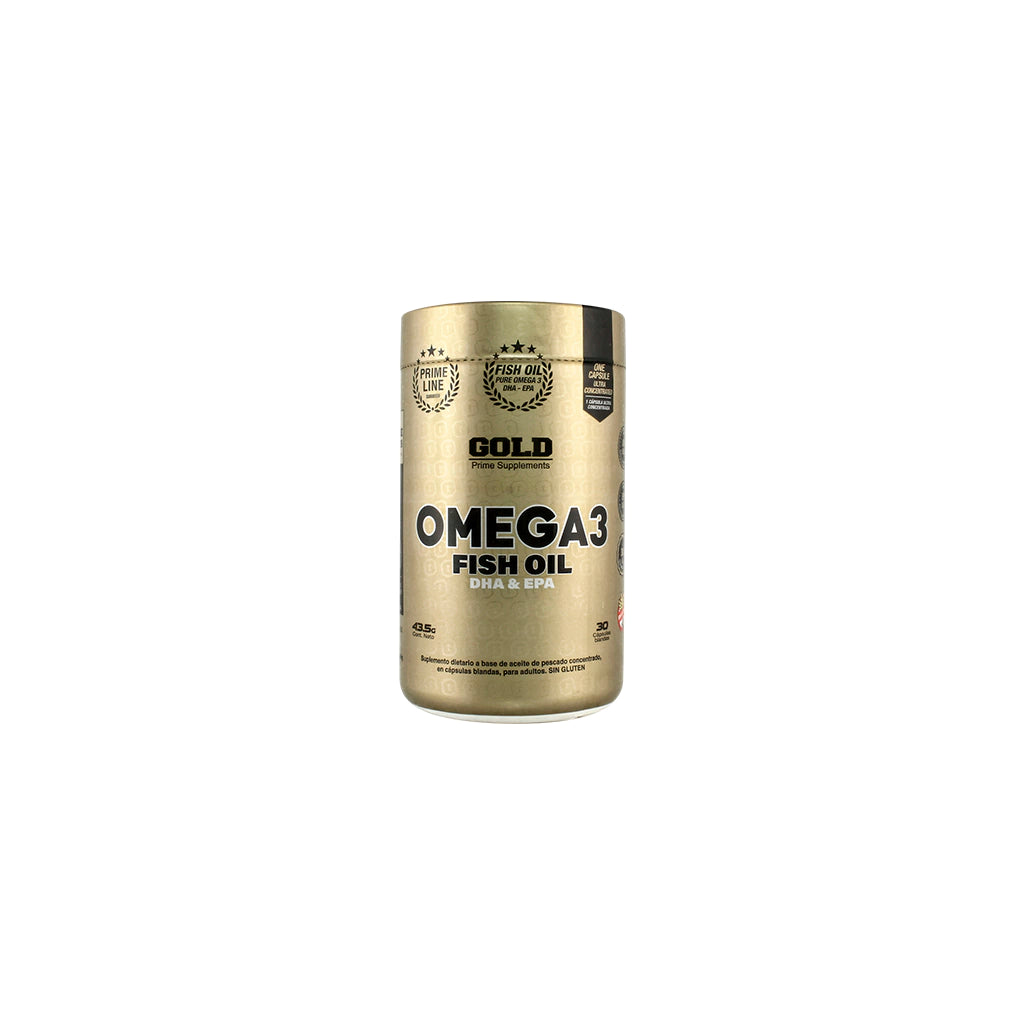 OMEGA 3 FISH OIL X 30 CAPS - GOLD NUTRITION